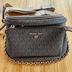 Michael Kors Brown Crossbody Bag